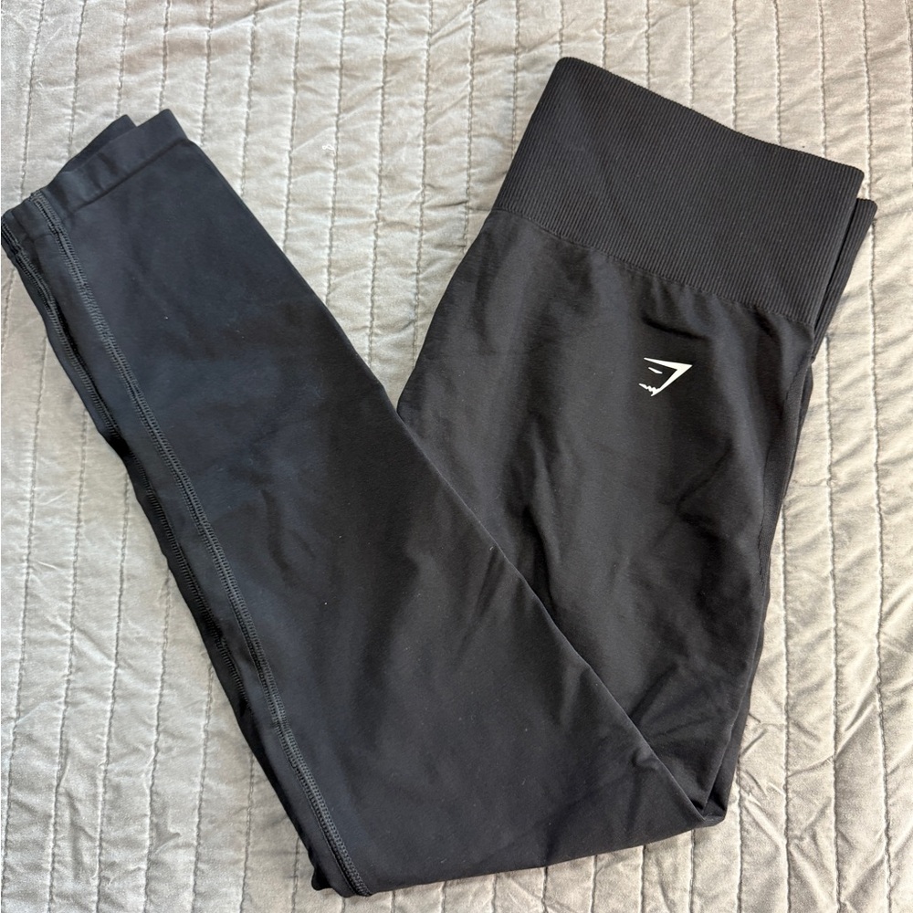 Gymshark Jet Black High-Waist Leggings